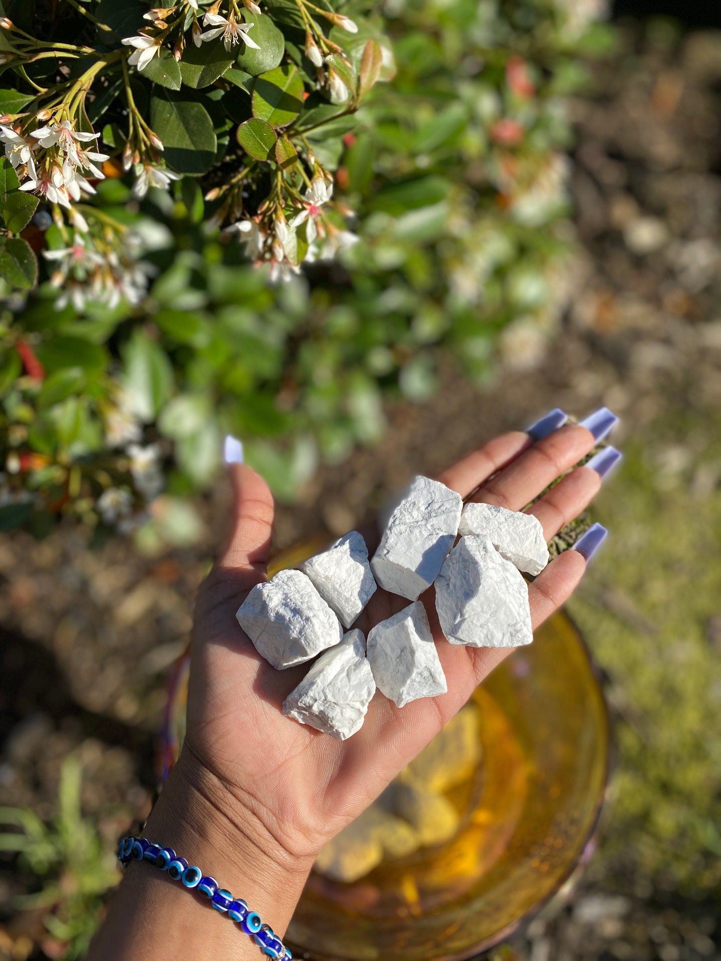 Raw South African White Howlite